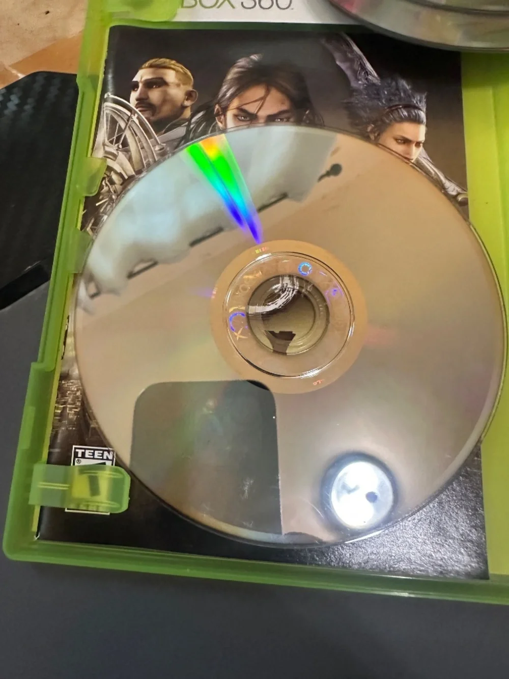 Lost Odyssey Microsoft Xbox 360 2008 CIB Complete 4 Disc Manual
